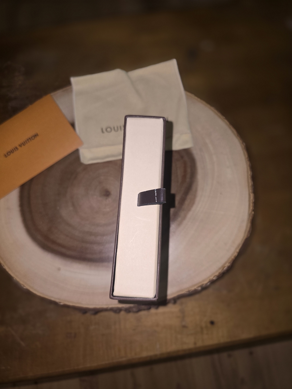 Louis Vuitton Brown and Cream Box Set with Dust Bag & Card - Picture 3 of 6
